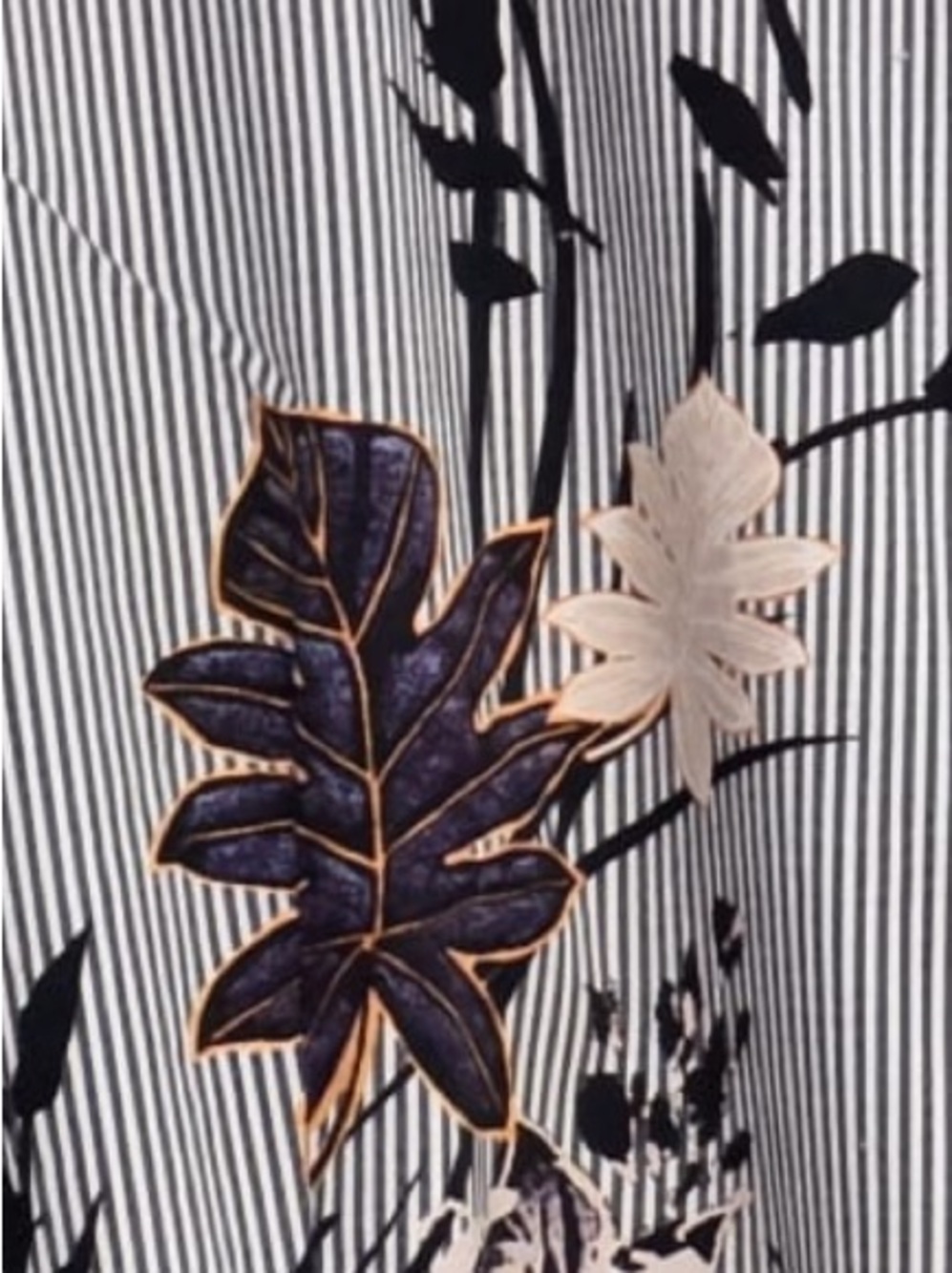 REVOLVE Lafayette 148 Eleni Floral Stripe Belted Shirt Dress Size Large - Picture 7 of 11